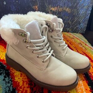 Chelsea FurTrim Ankle Boots